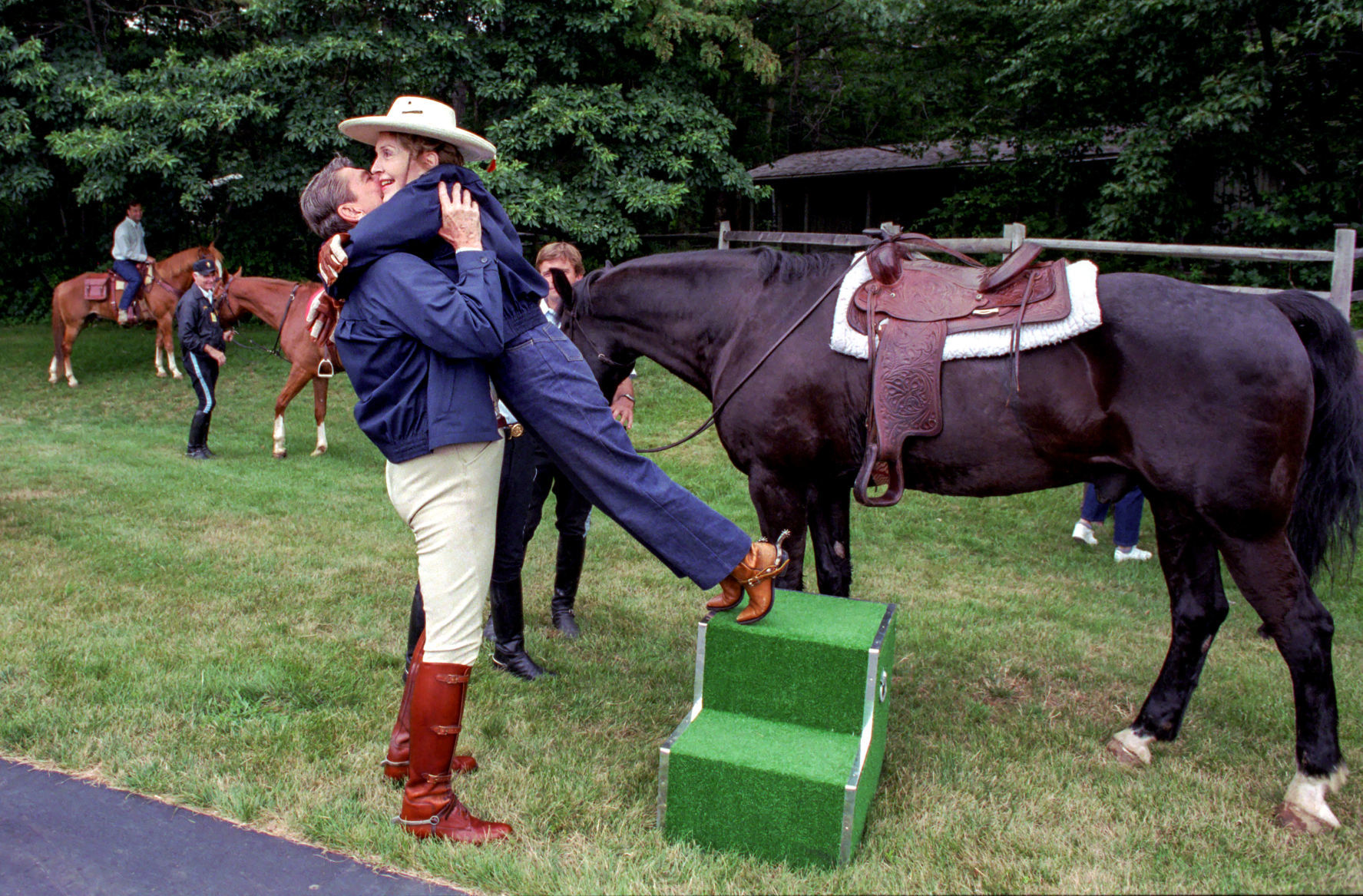 Ronald Reagan and Nancy Reagan